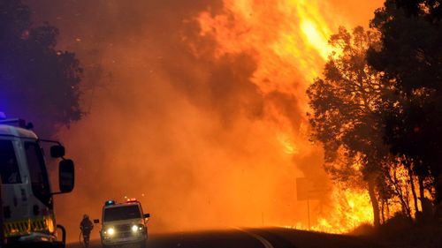 More than 72,000 hectares have been burnt. (9NEWS)