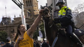 Sydney lockdown protest