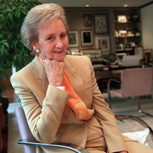 Katharine Graham, a legendary newspaper publisher died aged 84 in 2001. (AAP)