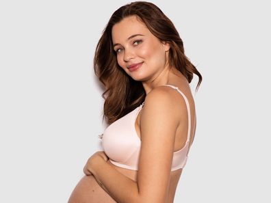 Bras N Things Body Bliss Maternity Wirefree Bra - Blush Pink. Own it from $59.99.