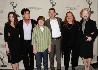 The cast of Two and a Half Men