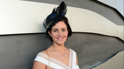 Michelle Payne mobbed on Derby Day at Flemington