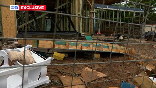 Two workers injured after balcony collapses in Sydney's west.