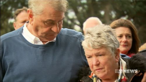 Parents Sheila and Peter MacDiarmid say the pain of not knowing what happened to their daughter only worsens as the years pass. (9NEWS)