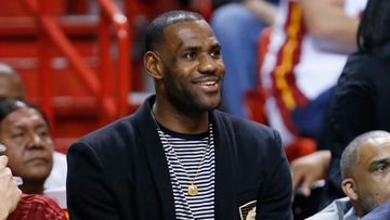 LeBron James will be laughing all the way to the bank following a lifetime deal with Nike. (AAP)