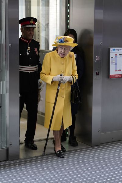 Queen visits Paddington station, London, May 2022