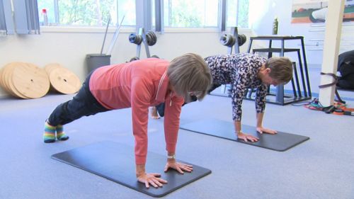 Tailored exercise is also recommended to build bone density. Picture: 9NEWS