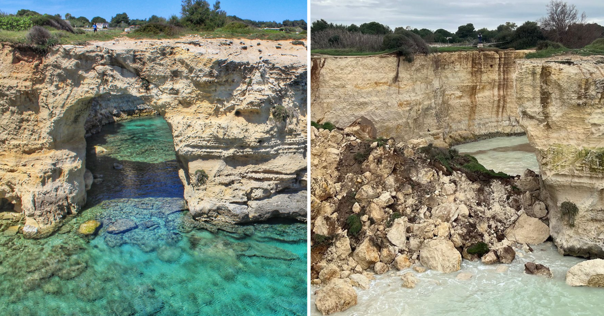 'Blow to the heart': Iconic tourist hotspot collapses