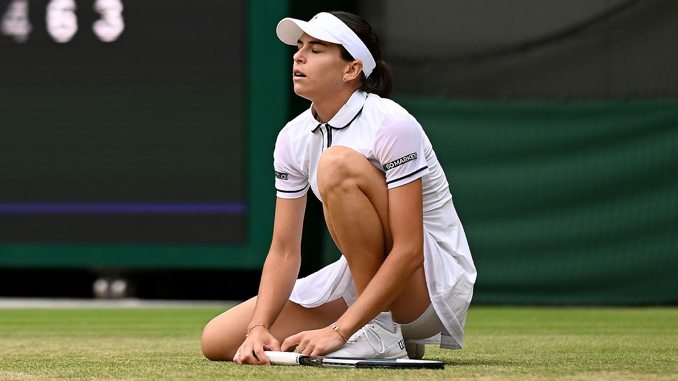 Ajla Tomljanovic left to rue missed opportunity after Wimbledon exit