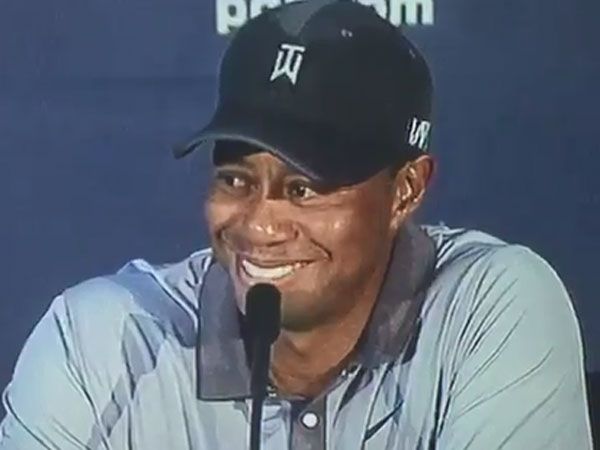 Tiger's joke met with embarrassing silence