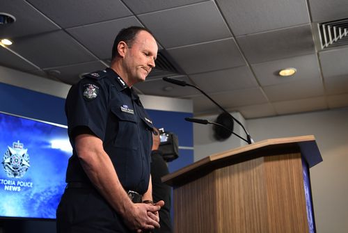 Professional Standards Command Assistant Commissioner Russell Barrett said the organisation's reputation has been tarnished. Picture: AAP.