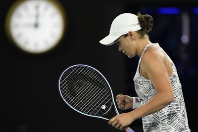 Barty 'taunts' Giorgi in third-round match