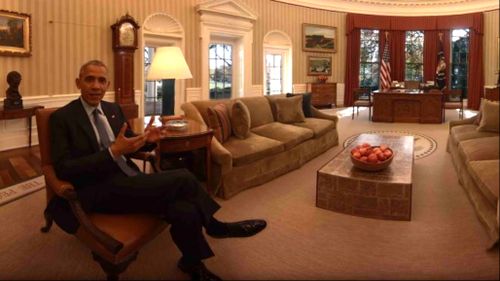 President Obama gives virtual reality White House tour 