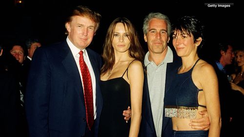 Jeffrey Epstein ve Donald Trump 1990'larda bir arada.