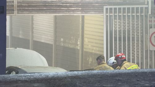 A short time later, emergency services were called to an underground car park in Pyrmont