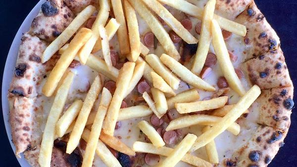 Chip pizza