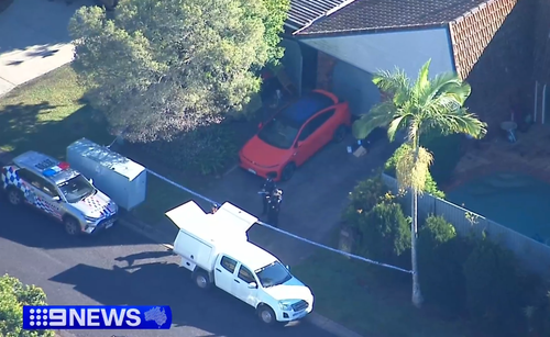 9News understands the man had been living there with his parents and is known to Luke.