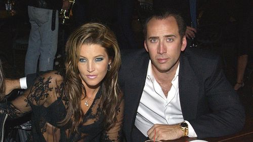 Lisa Marie Presley and Nicolas Cage