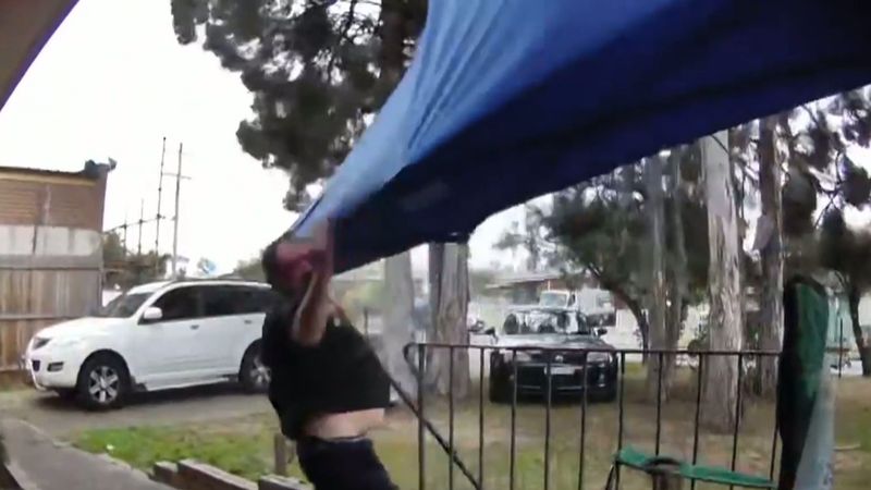 Wild weather causes chaos in Sydney
