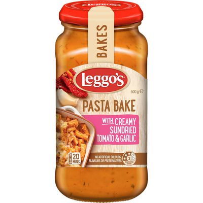 Leggo's Pasta Bake Creamy Sundried Tomato & Garlic 500g