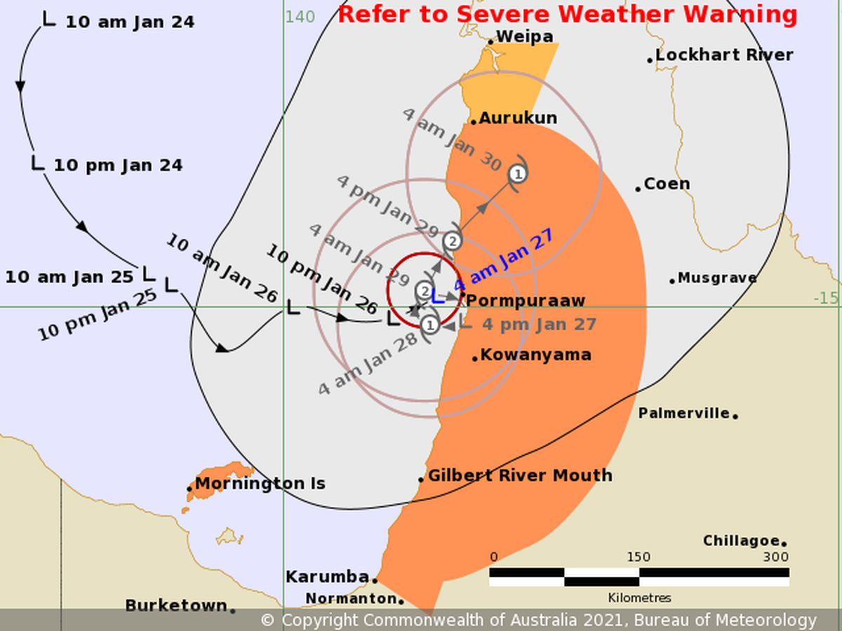 Weather Forecast Australia Warning As Cyclone Develops Off Queensland Coast