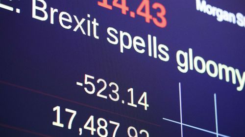 US stocks plunge in response to Brexit
