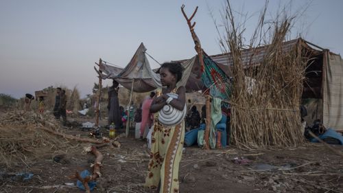 Refugee camp, Sudan