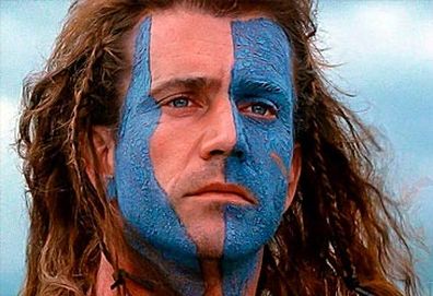 Mel Gibson as William Wallace in Braveheart (Icon)