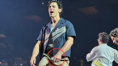 Joe Jonas wearing ring