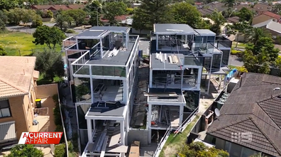 A Gold Coast development built almost entirely of glass.