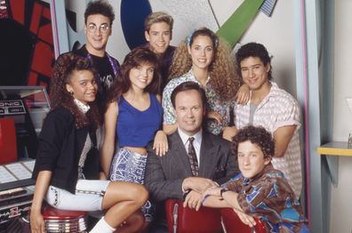 Saved By The Bell cast.