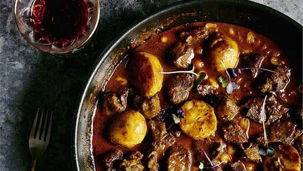 Sam Burke's goat massaman curry