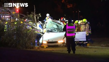 A 17-year-old boy has died after crashing his car near Wollongong last night.