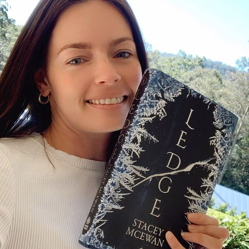 Stacey McEwan planned to self-publish her first novel, Ledge, until a publisher "swept in" and offered her a book deal.