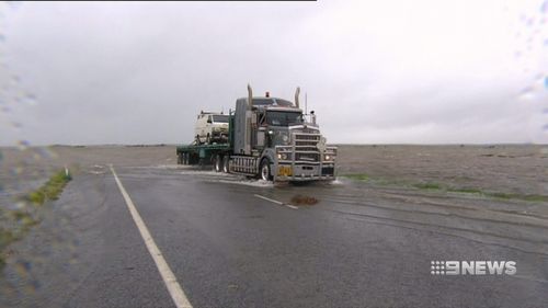 Ex-Tropical Cyclone Kelvin brought a recording breaking deluge to WA's north west. (9NEWS)