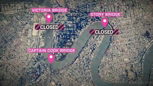 Some bridges and roads will be closed. (9NEWS)