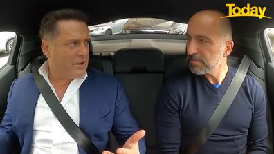 Dara Khosrowshahi Uber CEO Karl Stefanovic interview