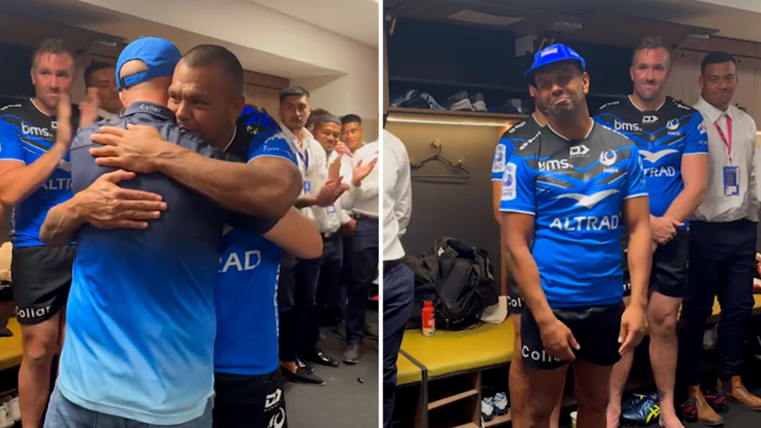 Kurtley Beale after receiving his first cap for the Force.