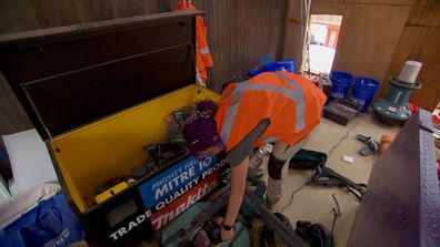 Tanya and Vito grow frustrated over missing tools