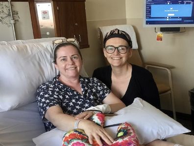 Aisling and Margaret cancer battle