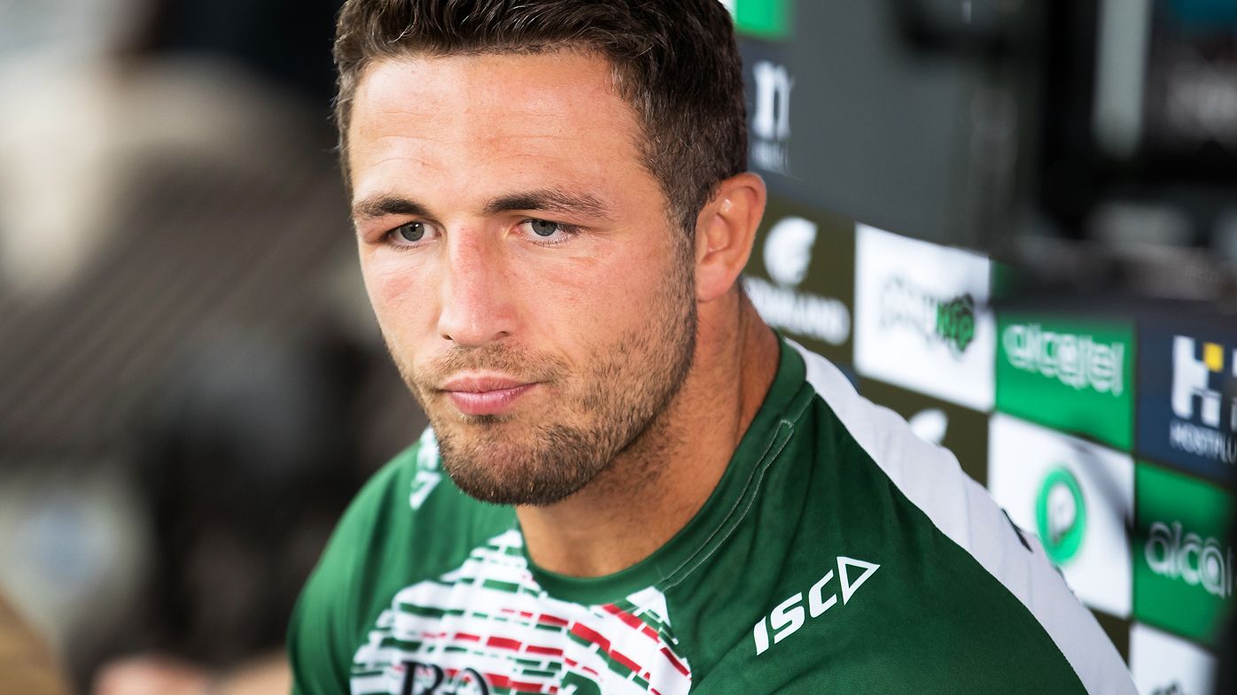 Sam Burgess stands himself down from Rabbitohs, Fox Sports as NRL, police investigate claims