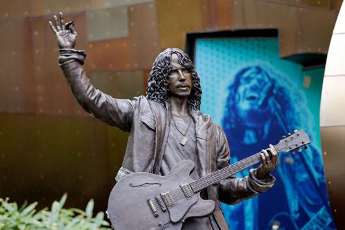 Last month, a bronze statue of Cornell was erected outside the Museum of Pop Culture in Seattle.