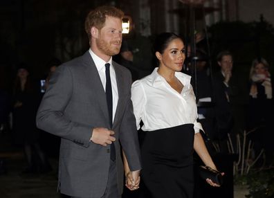 The couple walked the red carpet hand-in-h