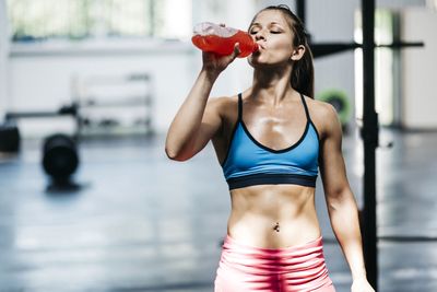 Sports
drinks are vital during and after a workout
