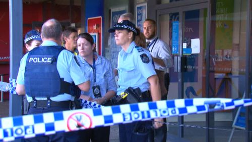 The woman fled the bank with a sum of robbery. (9NEWS)
