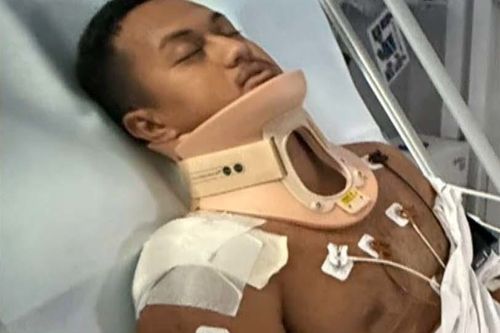 Rico Nekelo stava andando a trovare un compagno il mese scorso ma invece ha rischiato di morire.