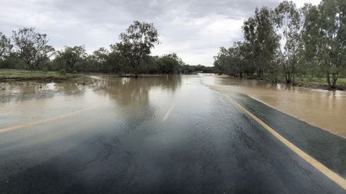 The regional NSW town of Wee Waa could be cut off by floodwaters tomorrow.