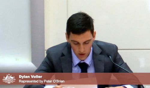 Voller testifies at the Royal Commission into the Protection and Detention of Children in the Northern Territory. (AAP)