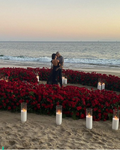 Kourtney Kardashian Travis Barker proposal