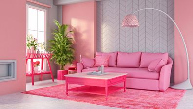 Barbiecore interior design style